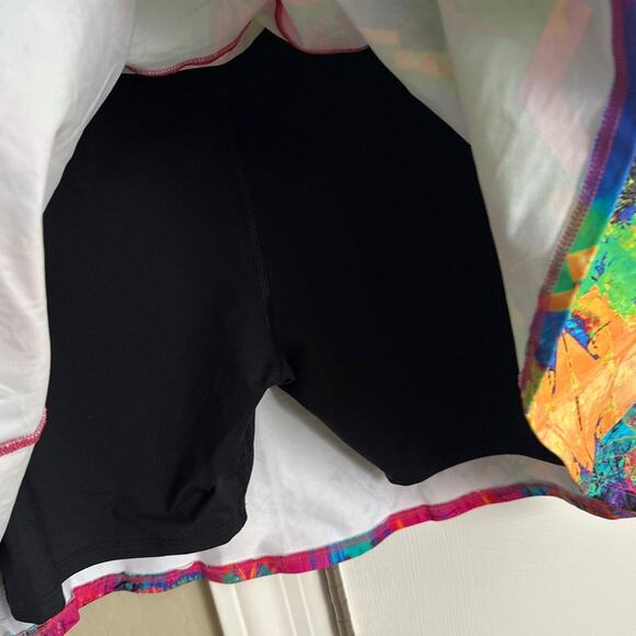 Dona Jo Colorful Tennis Skirt Size 3 (16-20) - Picture 9 of 9